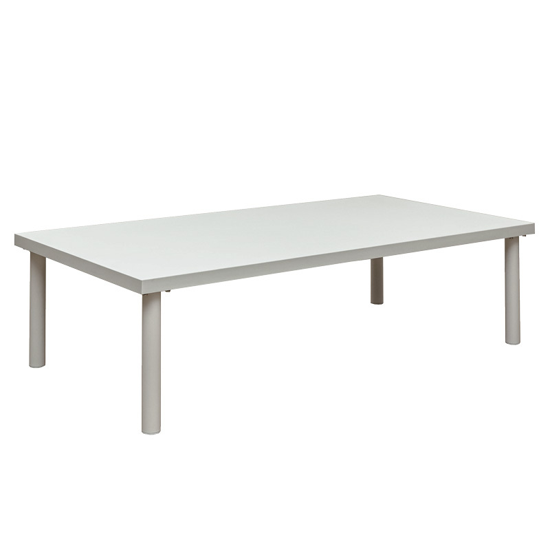 フリーローテーブル 120cm×60cm デスク 黒 白 センターテーブル シンプル 座卓 長方形 作業台 TZ-1260(WH) ホワイト, ハンドメイド作品, 家具, 椅子, テーブル, 机