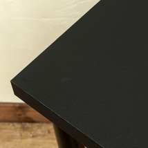 フリーデスク テーブル 150cm幅 奥行60cm テーブル 平机 作業台シンプル 白 黒 TY-1560(BK) ブラック_画像5