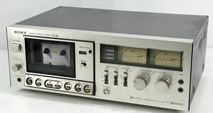 【通電OK】 SONY ソニー TC-K6 ステレオ カセット デッキ カセットプレーヤー オーディオ ジャンク扱い
