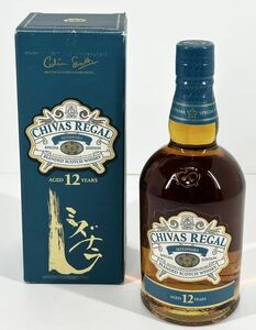 【未開栓】 CHIVAS REGAL MIZUNARA シーバス リーガル 12年 ミズナラ 箱付 700ml 箱付き