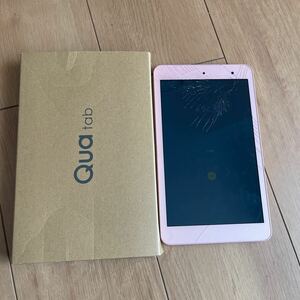 【ジャンク】qua tab 01 au KYT31 ピンク　タブレット　2