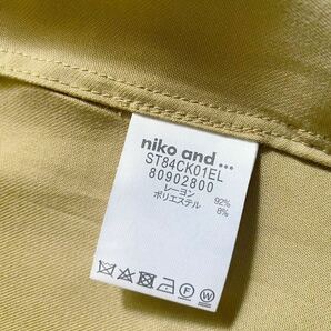 niko and...ニコアンド＊スプリングコート 羽織り の画像7
