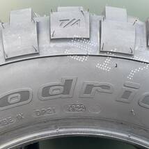 札幌手渡し【ほぼ新車外し】255/75r17 MT BFグッドリッチ KM2 5本_画像2