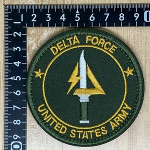 ★DELTA FORCE★ HOOK & LOOP★ デルタフォース USA U.S ARMY 米軍