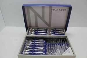 ☆# 未使用 NINA NIRO ニーナ・ニーロ カトラリーセット スプーン フォーク 洋食器 