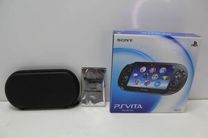 ☆# SONY ソニー PlayStation Vita ブラック Wi-Fiモデル PCH-1000 ZA01 