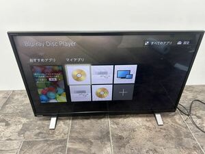 ☆# ジャンク TOSHIBA 東芝 液晶テレビ 32V型 32V34 テレビ リモコン付き。