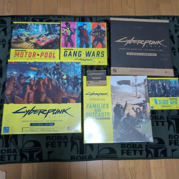 サイバーパンク　Cyberpunk 2077 Gangs of Night City - The Board Game　CMON