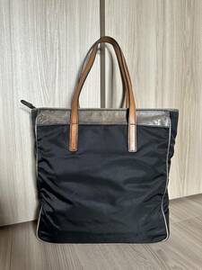 特注36万 Berluti Scritto Leather Nylon Tote Bag ベルルッティ スクリットレザー×ナイロン トートバッグ 2019年秋冬限定品