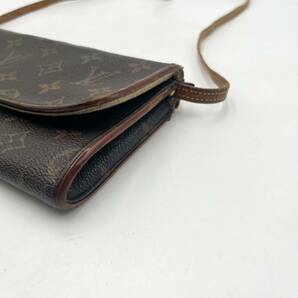 1円 ルイヴィトン LOUISVUITTON ショルダーバッグ ポシェットツインGM モノグラム クラッチバッグ ビトン ビィトンの画像3