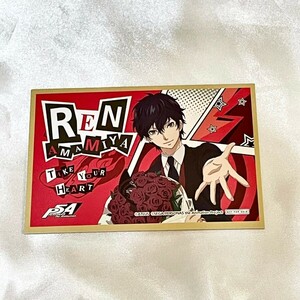 PERSONA5 Persona visual square fancy cardboard Amemiya lotus JOKER Sega collaboration 