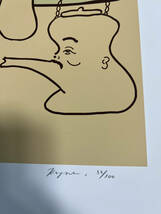 【模写】 KYNE KYNE Noncheleee Untitled 版画 BROWN 64x54cm_画像2