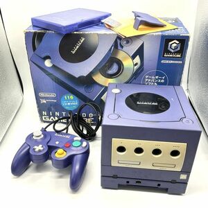 Nintendo GAME CUBE + GAME BOY PLAYER ゲームキューブ ゲームボーイプレーヤー DOL-001 DOL-017