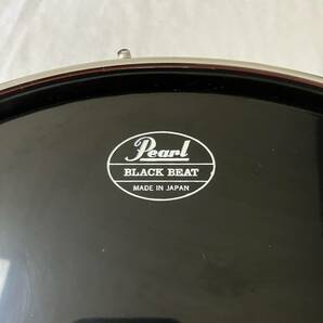 【中古】pearl パール wild wing ワイルドウイング SNARE スネア ドラム 13インチ ワインレッド バンド 打楽器 単品の画像9