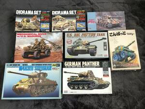  that time thing! stock goods * Manufacturers several * tank plastic model 100 size BOX assortment!*No.3* unopened goods * article limit!