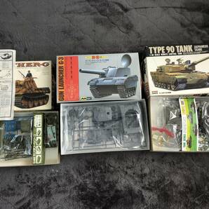 当時物！在庫品・メーカー複数・ 戦車プラモ 100サイズBOX 詰め合わせ！・No.4・未開封品・現品限り！の画像4