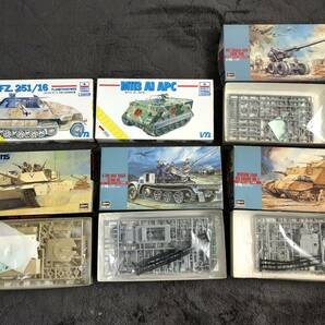 当時物！在庫品・メーカー複数・ 戦車プラモ 100サイズBOX 詰め合わせ！・No.6・未開封品・現品限り！の画像2