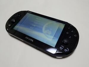 SONY PlayStation VITA PS Vita PCH2000 ブラック ソニー 動作品