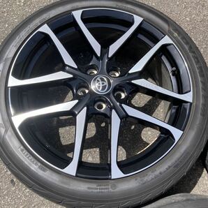 TOYOTA CH-R GR 純正タイヤホイール 19X7.5J+50 PCD114.3/5穴4本セット ヨコハマ 225/45R19 小傷あり ディスク多少腐食あり の画像4