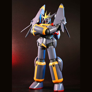 新品未開封★ 完成品 超巨大 約53㎝ 海洋堂 メガソフビ ガンバスター トップをねらえ ガイナックス 佐藤拓 ロボ師 の画像4