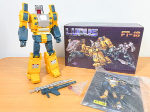 美品★Fanstoys FT-18 Lupus MPウィアードウルフ風 Headmaster　hobby mmc DX9 unique 非正規