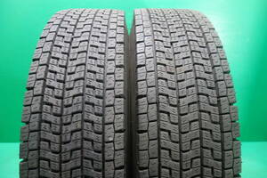 L1232-22 送料無料 225/90R17.5 127/125L スタッドレスタイヤ LT 2本セット YOKOHAMA ZEN 903ZW 7分山 2022年製 ライトトラック