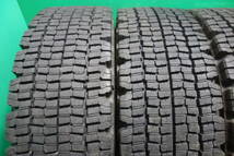 L1437-21 送料無料 215/70R17.5 123/121J スタッドレス LT 6本セット ブリヂストン W970 7分山 2021年 2022年製 ライトトラック 3ｔ_画像2