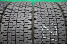 L1437-21 送料無料 215/70R17.5 123/121J スタッドレス LT 6本セット ブリヂストン W970 7分山 2021年 2022年製 ライトトラック 3ｔ_画像3