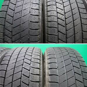 L1238-22 送料無料 215/60R16 スタッドレス 4本セット BS VRX3 8分山 溝たっぷり トヨタ純正 クラウンロイヤル エスティマ マークⅡの画像10