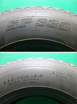 L1311-20 送料無料 265/70R19.5 140/138J 夏タイヤ TB 12本セット ダンロップ SP330 7分山 2020年製 大型 トラック_画像8