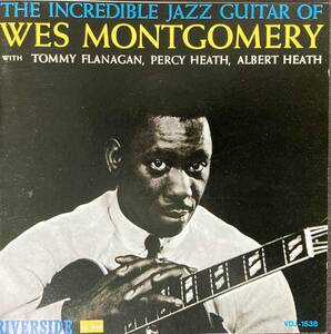 Wes Montgomery / The Incredible Jazz Guitar of Wes Montgomery 中古CD 国内盤 ケース新品交換 