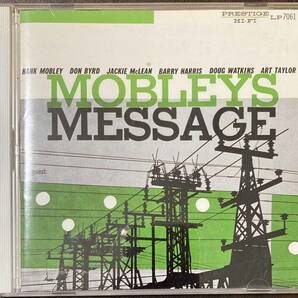Hank Mobley / Mobley's Message 中古CD 国内盤 帯付きの画像2