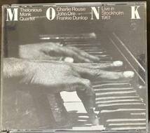 Thelonious Monk / Live in Stockholm 1961 中古2CD　国内盤　 _画像1