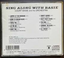 Count Basie & His Orchestra / Sing Along with Basie 中古CD　国内盤　帯付き _画像3