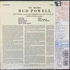 Bud Powell / The Amazing Bud Powell Vol.3中古CD 国内盤 帯付き 紙ジャケ 24bitデジタルリマスタリング BLUE NOTE60周年 完全限定盤の画像2