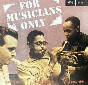 Dizzy Gillespie / For Musicians Only 中古CD　輸入盤