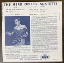 Herb Geller / The Herb Geller Sextette 中古CD　国内盤　帯付き　紙ジャケ　24bitデジタルリマスタリング　初回プレス完全限定盤 　_画像2