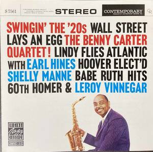 Benny Carter / Swingin' the '20s 中古CD　輸入盤 