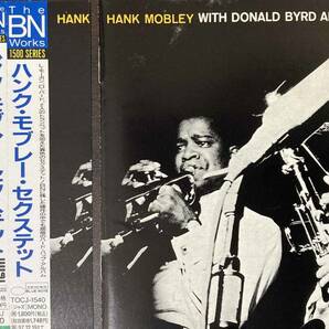 Hank Mobley / Hank Mobley with Donald Byrd & Lee Morgan 中古CD 国内盤 帯付き BLUE NOTE の画像1