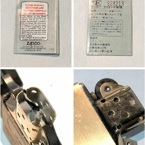 【着火動作未確認】Zippo ジッポー ライター アメリカ ペンシルベニア州 ゴールド ほぼ未使用 u320の画像2