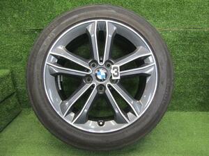 BMW F45 2C20 アルミホイール タイヤ付 1本 17X7.5J PCD112 5穴 +54 アクティブツアラー 36116856087 送料【M1】