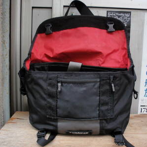 ティムバック２ 黒×グレー色なメッセンジャーバッグ の画像4