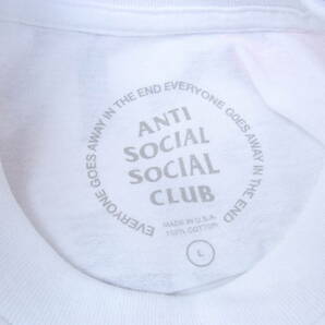 未使用！ネイバーフッド×アンチソーシャルソーシャルクラブ 白いTシャツ サイズLの画像5