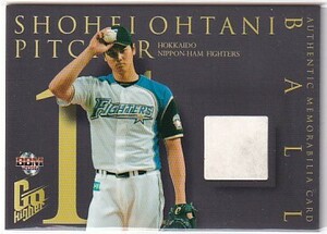 2016BBM日本ハム Go Higher 大谷翔平 ボールカード M05 89/90