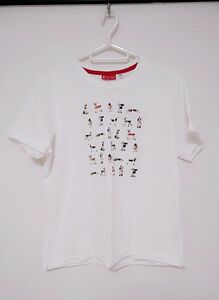 8e HUITIEME　ウィッテム　Tシャツ　犬　ドッグ　ホワイト　白