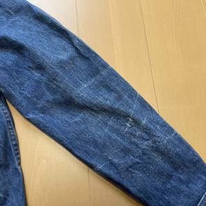 赤耳期 ロング丈 濃紺 71506 size 38 ビッグE Levis USA製 70505 サード 4th ヴィンテージ 1st 2nd 3rd 506 507 557 558 559 50s 60s 80sの画像5