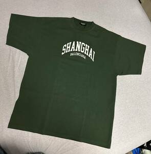 Balenciaga Cities Shanghai オーバーサイズTシャツ