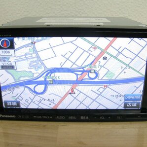 [108102-B]パナソニック SDナビ CN-S310D 地デジ/Bluetooth内臓 ハンズフリー通話 新品TVアンテナフィルム付 地図2012年 動作確認済の画像5