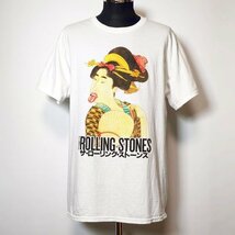 ローリングストーンズ 2014 東京ドーム 芸者 バンドTシャツ L 浮世絵 ロックTシャツ ライブ The Rolling Stones_画像1