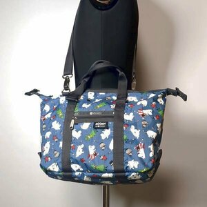 ムーミン レスポートサック スモールリビエラバッグ 2WAY ミニボストンバッグ ショルダーバッグ MOOMIN LeSportsac SM RIVIERA BAG